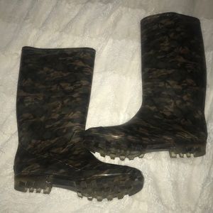 Coach CAMO Rainboots